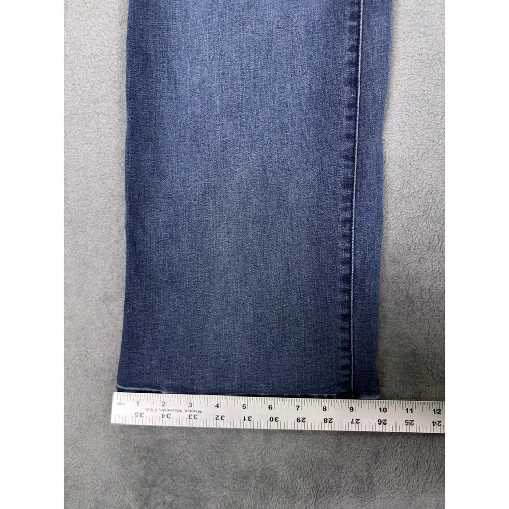 Democracy Jeans‎ Womens 12 Blue Ab Technology High Rise Bootcut Elastic Waist